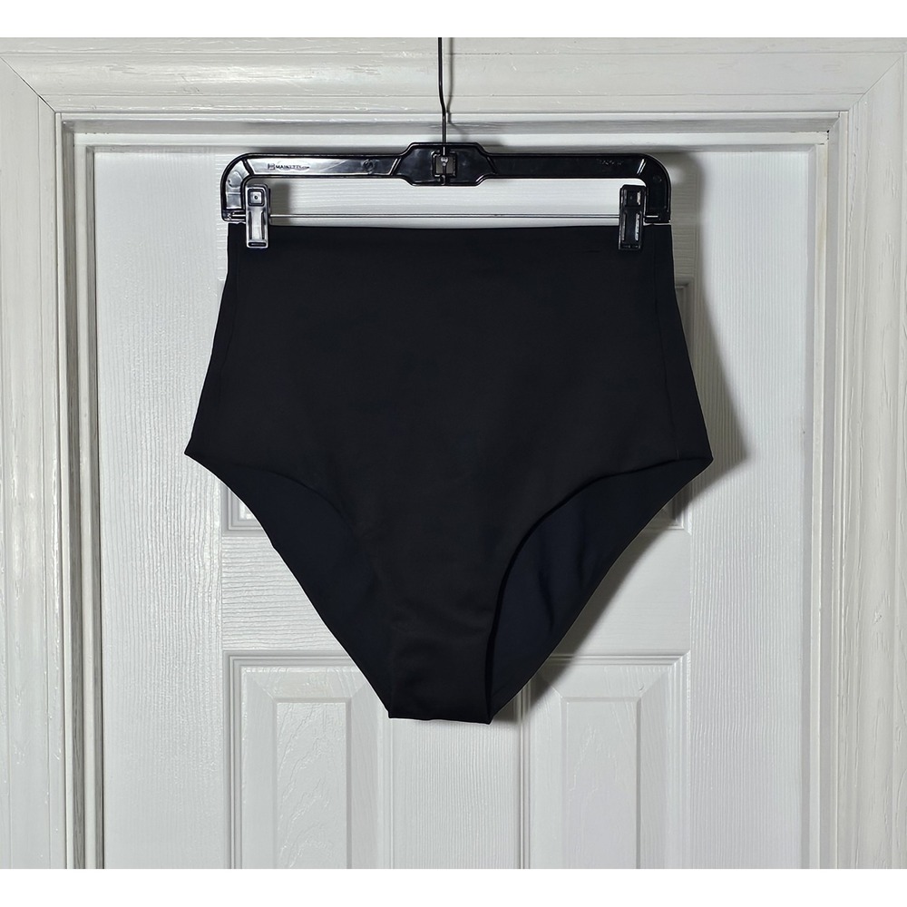 NWT Left On Friday Hi Tide Swimsuit Bottoms Size XXL Black High Waisted